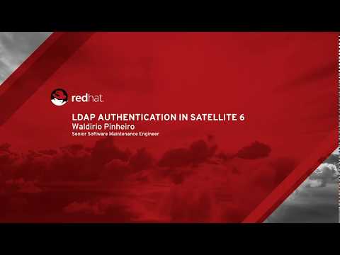 LDAP Authentication in Satellite 6