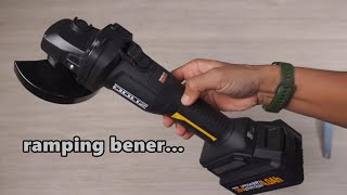 sang pelopor gerinda ramping kini bikin versi cordless.. semantap apa?? DOLIZ BD760 CORDLESS GRINDER