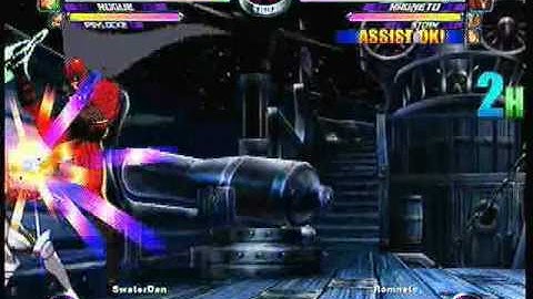 MvC2 Online (360): Ranked Match 13 (MSP) .:4.18.10:.