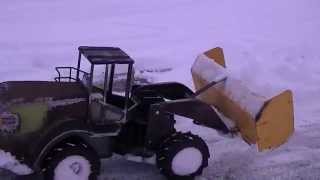 1/5 scale rc loader with snow box