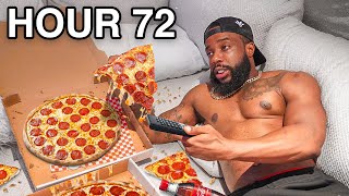 I Ate ONLY PIZZA For 100 Hours & Gained This Much Weight...
