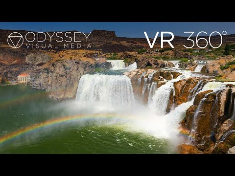 Shoshone Falls Virtual Tour | VR 360° Travel Experience | Idaho