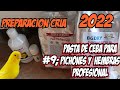 P. CRIA 2022; PASTA DE CEBA PROFESIONAL PARA PICHONES 2022