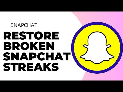 How To Restore Broken Snapchat Streaks !! Snapchat Streak Recovery 2023 New Update