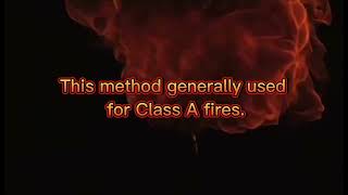 COOLING METHOD (Fire Tech)