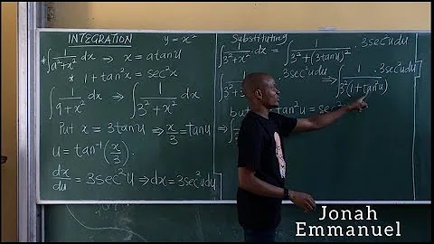 Integration by Substitution involving Trigonometric ratios (Sine, Cosine and Tangent)