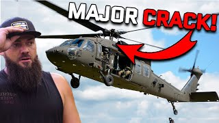 We Found a Big Dangerous Crack In My Blackhawk Airframe