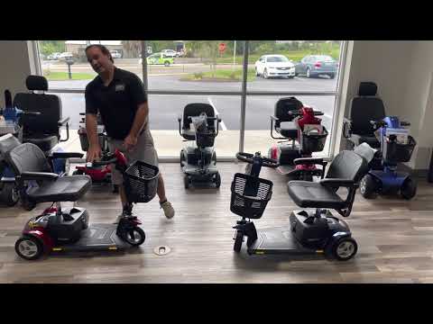Pride Go-Go Sport 3-Wheel Travel Scooter