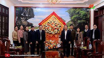 Lãnh đạo UBND tỉnh thăm, động viên các đơn vị Khối Tài chính ngày cuối năm