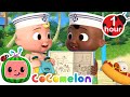 JJ &amp; Cody Play Outside at the Beach (The Sailor Went to Sea) | CoComelon Nursery Rhymes &amp; Kids Songs