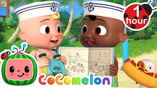 Jj & Cody Play Outside At The Beach (The Sailor Went To Sea) | Cocomelon Nursery Rhymes & Kids Songs