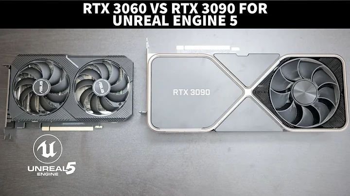 Comparação de desempenho: RTX 3090 vs RTX 3060 no Unreal Engine 5!