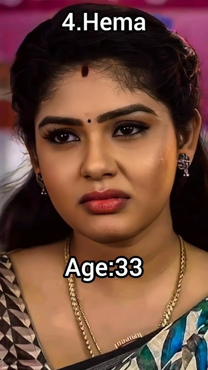 vijay-tv-serial-actress-age-list-shorts-viralvideo-trending-3dshow