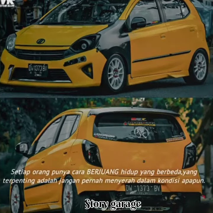 STORY WA TOYOTA AGYA  || MODIFIKASI KEREN