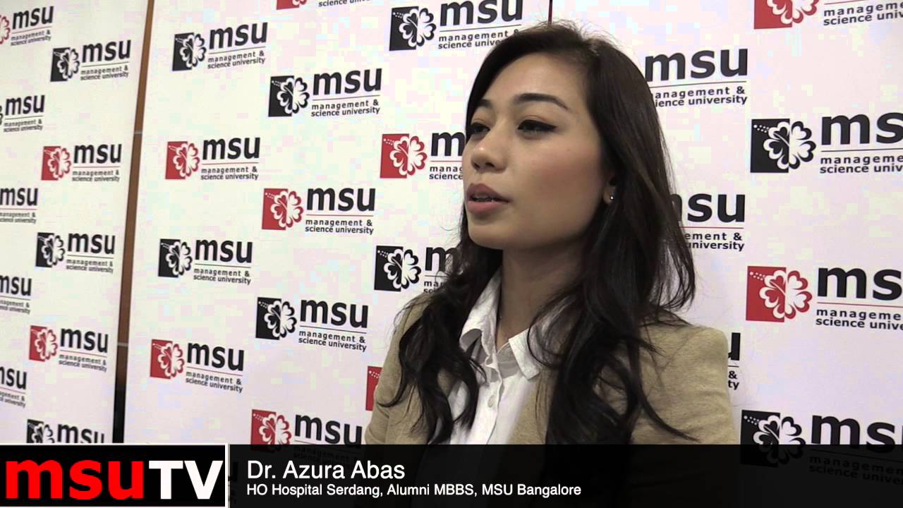 Dr Azura Alumni Mbbs Msu Youtube