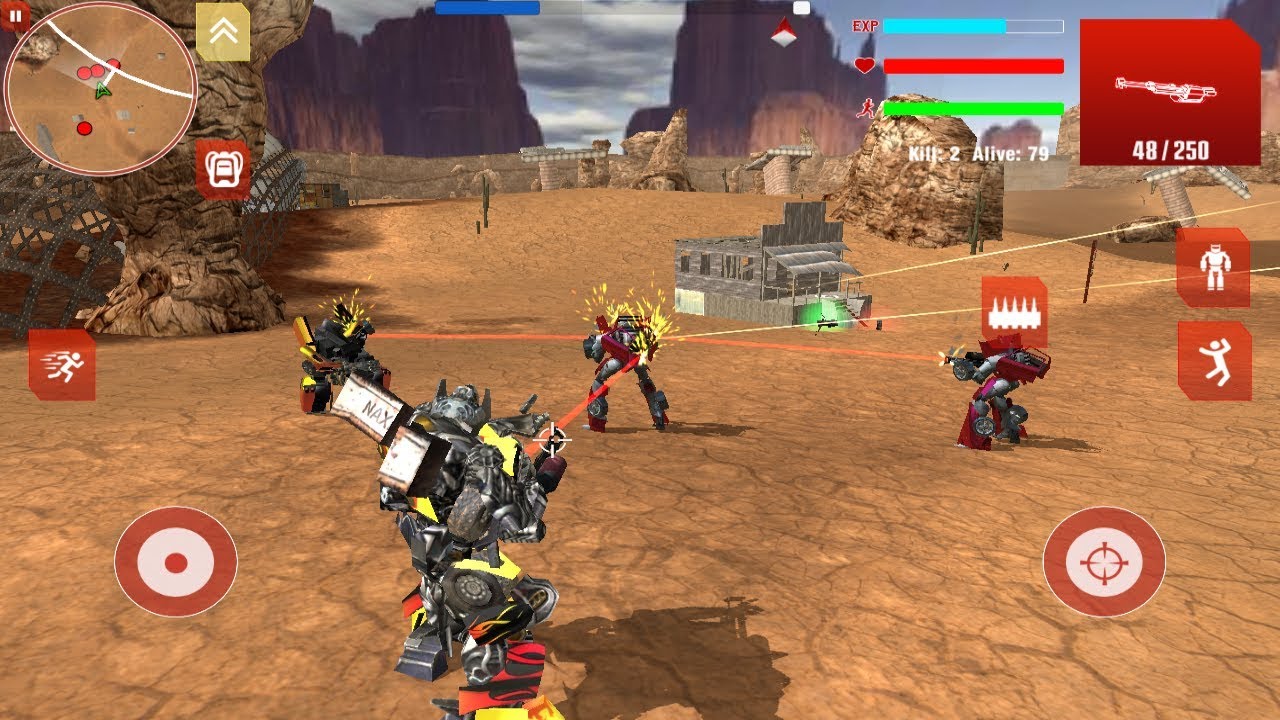 Royal Robots Battleground Android Gameplay YouTube