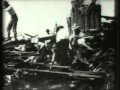 Thomas Alva edison 1900 Searching Ruins On Broadway, Galveston, For Dead Bodies