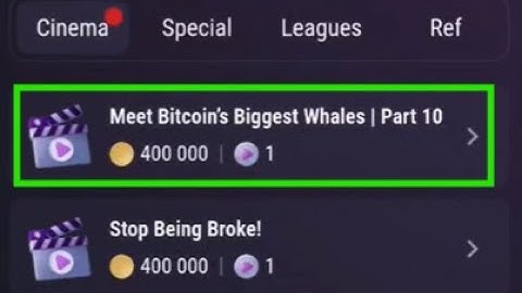 Meet Bitcoin’s Biggest Whales | Part 10 | TapSwap Code | Meet Bitcoin’s Biggest Whales | Part 10