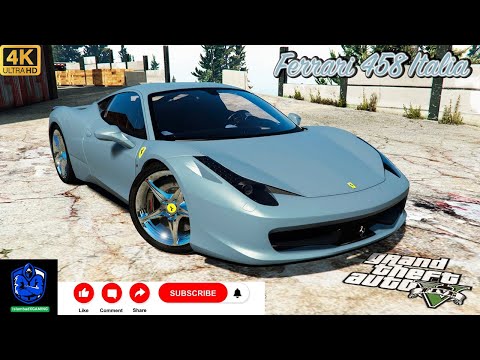 How To Install Ferrari 458 Italia Mod In GTA 5 | GTA 5 MODS 2025 |