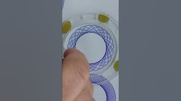 🌀 Hypnotic Spirograph Art | Ring 150/105 & Wheel 32 (Holes 1-5) 🎨