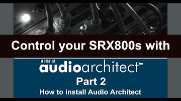 Part 2   How to Install Audio Architect