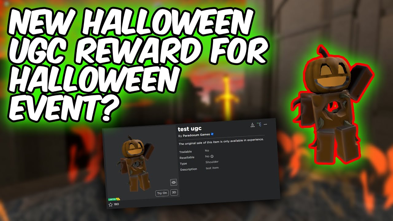 HOW TO GET FREE UGC ITEMS IN TOWER DEFENSE SIMULATOR HALLOWEEN EVENT 