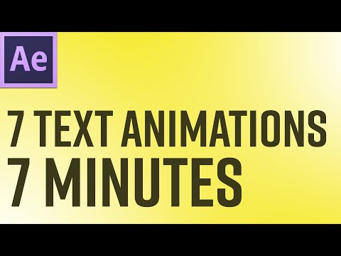 Become a master of After Effects Text Animation (EASY)