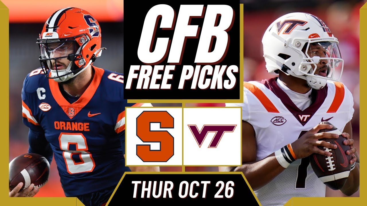 SYRACUSE vs. VIRGINIA TECH CFB Picks & Prediction College Football