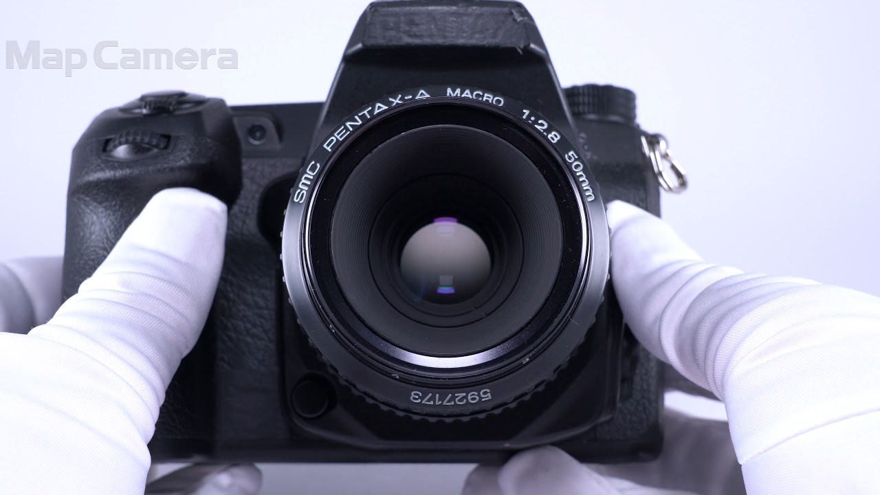 PENTAX (ペンタックス) SMC-PENTAX-A 50mm F2.8 Macro 良品 - YouTube