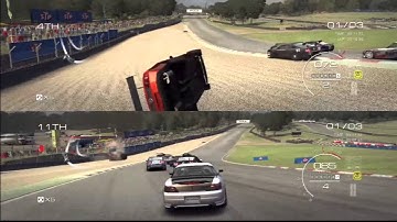 GRID Autosport Gameplay - Epic Crash Compilation