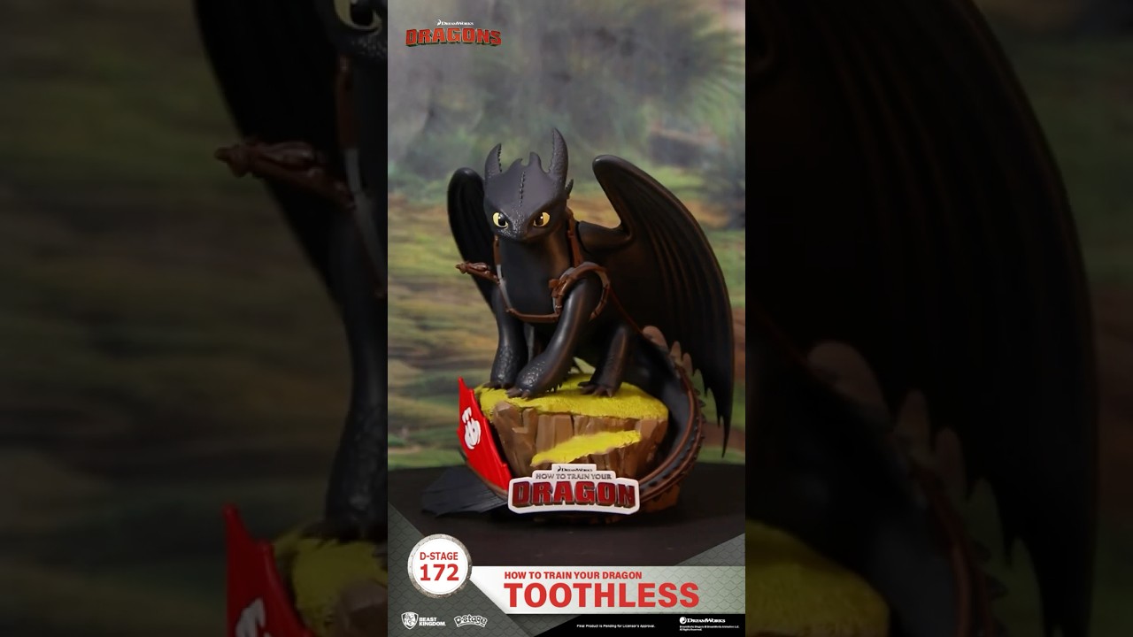 Beast Kingdom/DS-172-How to Train Your Dragon-Toothless - YouTube
