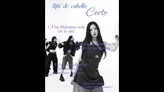 tips cabello corto #viral #tips #tutorial #fyp #kpop #cabello
