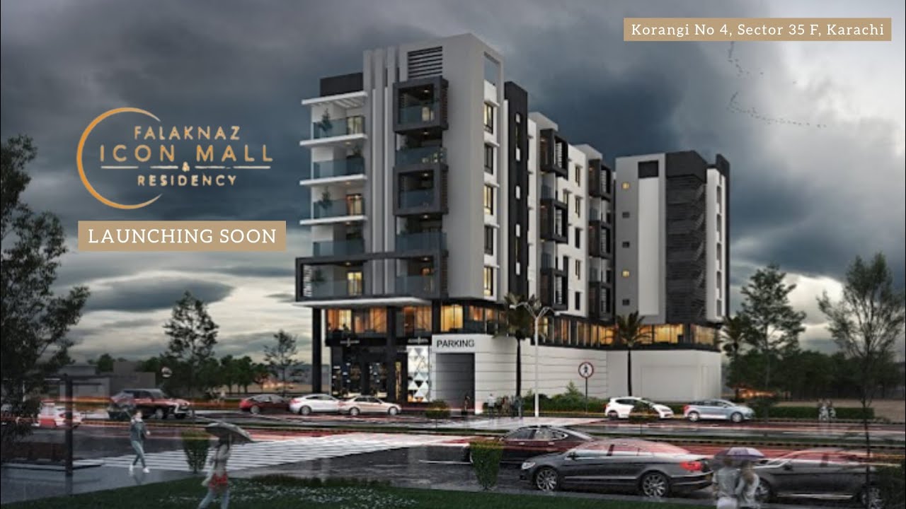 launching-soon-falaknaz-icon-mall-residency-korangi-no-4-youtube
