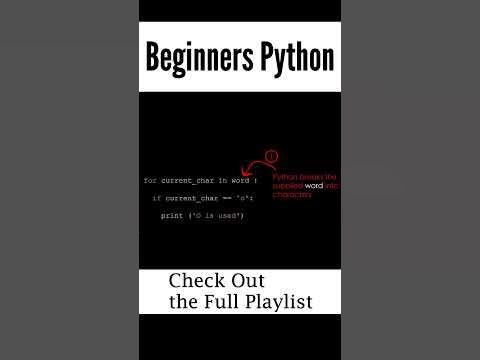 Commands for Loops in Python Part 2 - Ep 13 | How To Use For/In Loop ...