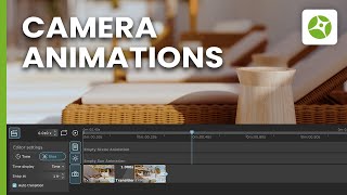 Creating camera animations with Animation Editor in Chaos Vantage