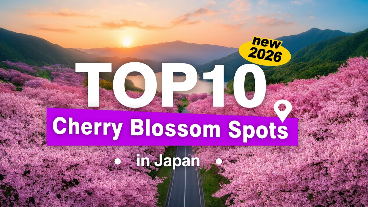 Top 10 Cherry Blossom Spots Japan Travel new 2026 Sakura season