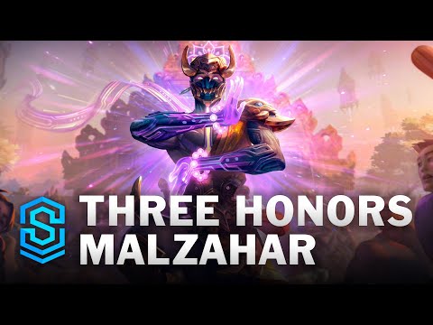 Three Honors Malzahar Skin Spotlight - League of Legends