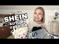 Plus size try on haul from shein  autumn  winter 2023
