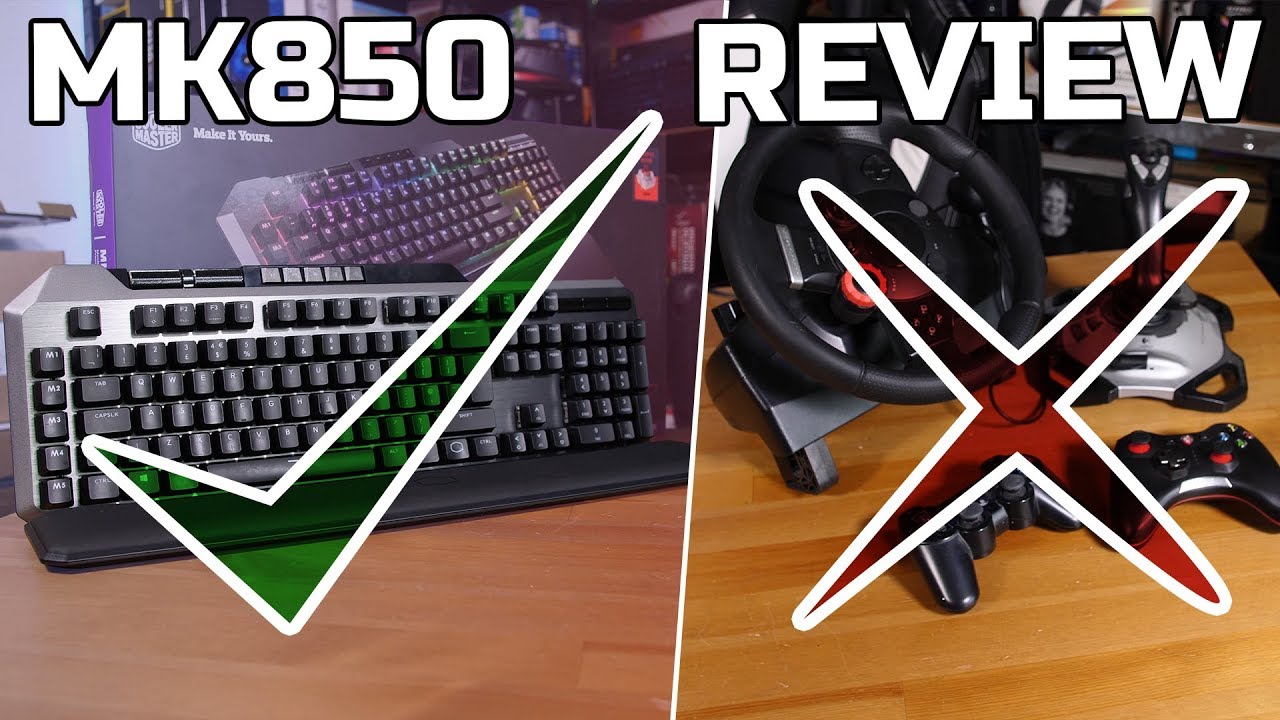 Keyboard + Controller = Perfection? Cooler Master MK850 Review