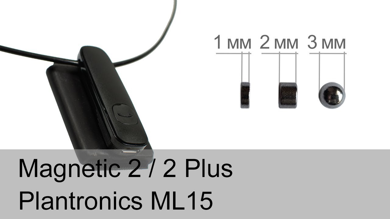 [ENG SUB MANUAL] Как пользоваться магнитным Bluetooth микронаушником Magnetic 2/2 Plus Plantronics