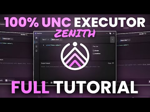 [UNDETECTED] Roblox Cracked Zenith Executor - 100% sUNC & FREE - YouTube