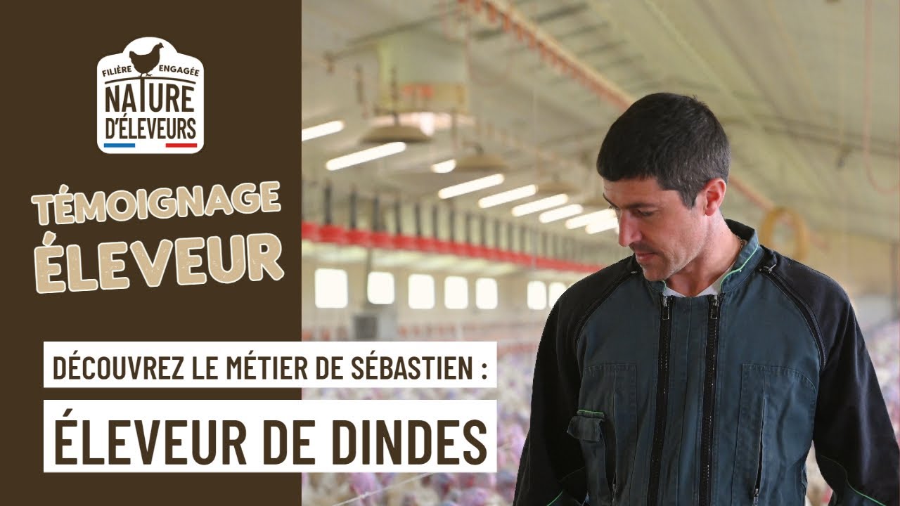 Découvrez le métier de Sébastien, Éleveur de Dindes Nature D'Éleveurs