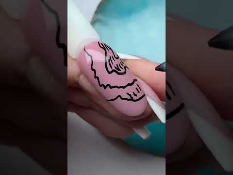 Видео: Как покрасить ногти маркерами Sharpie (с рисунками)