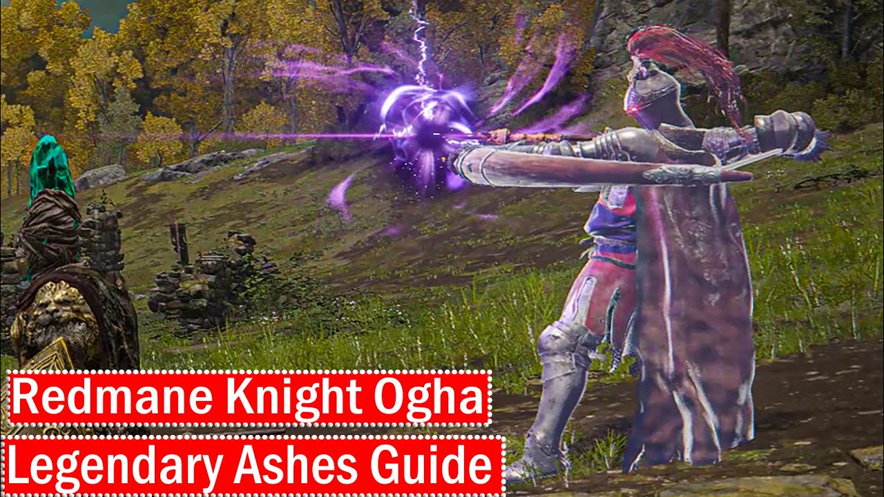 Elden Ring - Redmane Knight Ogha Ashes Legendary Summon Location - video  Dailymotion