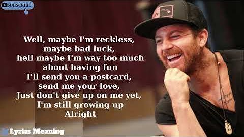 Kip Moore - Reckless ( Still Growin