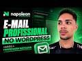 Como configurar EMAIL PROFISSIONAL na Hospedagem Napoleon | Plugins Br