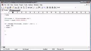 Beginner PHP Tutorial   86   File Handling Deleting and Renaming Files Part 2