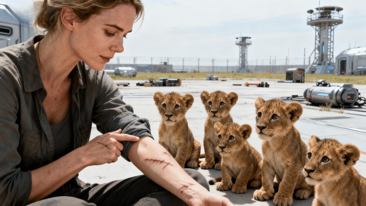 Детёныши хищников спросили, что значит прощение. Женщина указала на свои шрамы | История HFY