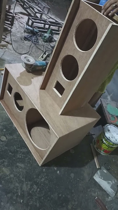 pembuatan box speaker rumahan