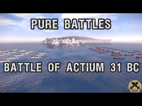 Battle of Actium 31 BC. Pure battle.